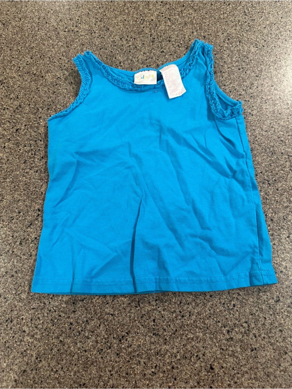 Blue Girls' Tank Top -
